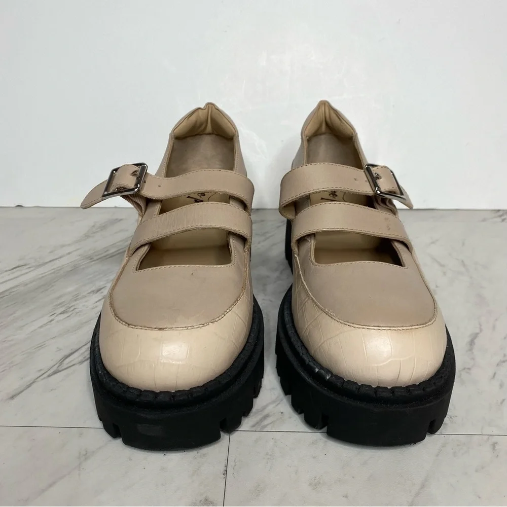 Free People Stella Mary Jane Platform Shoe 9